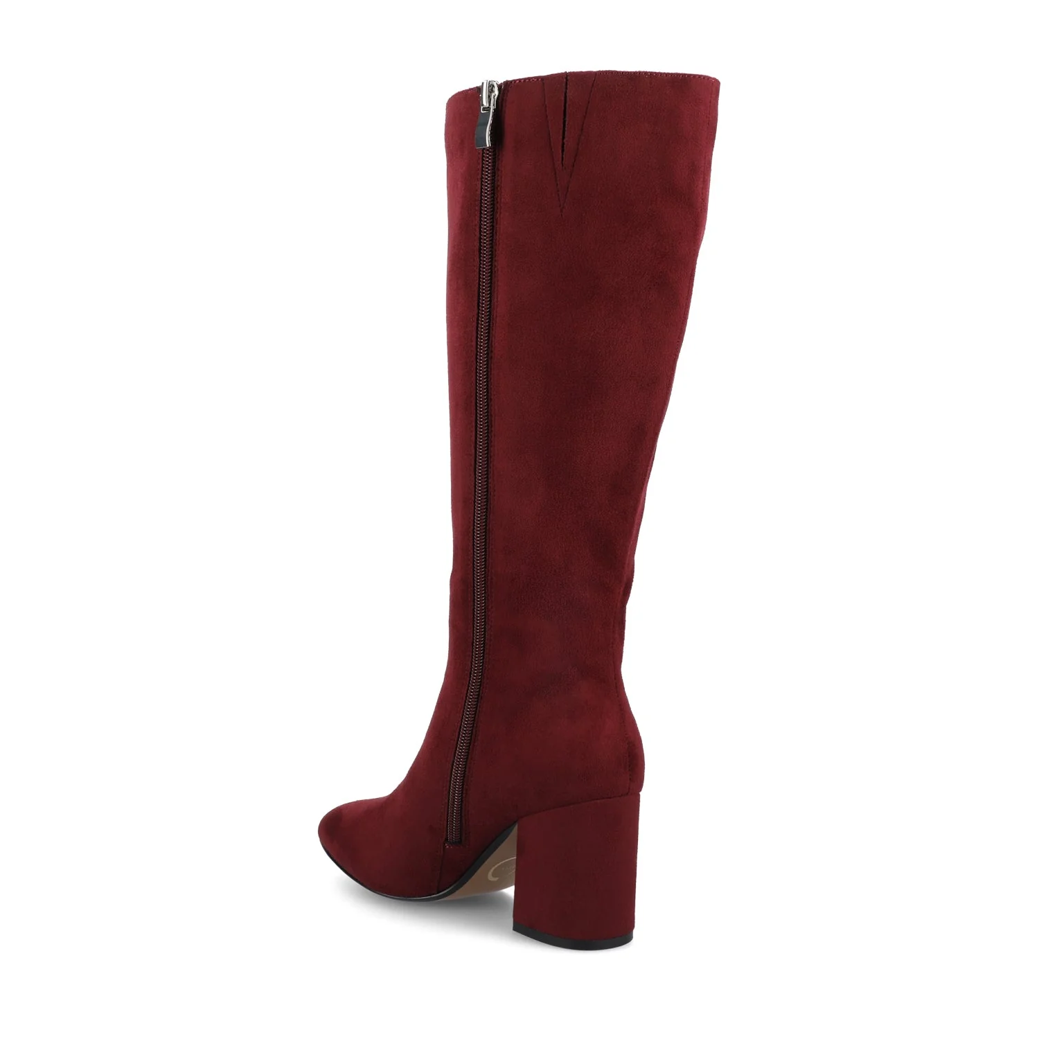 AMEYLIA KNEE-HIGH BOOTS IN WIDE WIDTH & CALF - Oxblood - Image 3