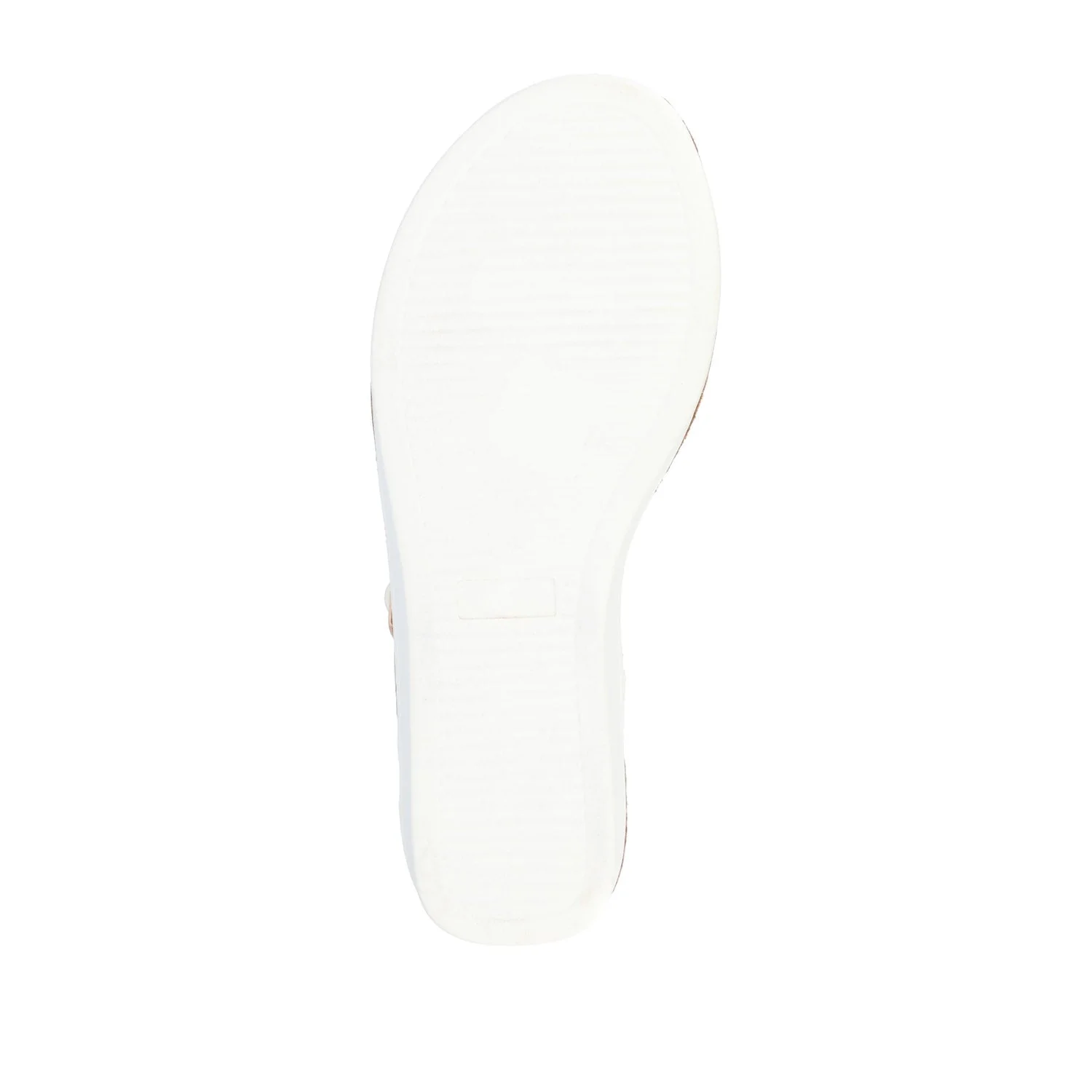 BIANCA WEDGE HEELED SANDALS IN VEGAN LEATHER - White PU - Image 8