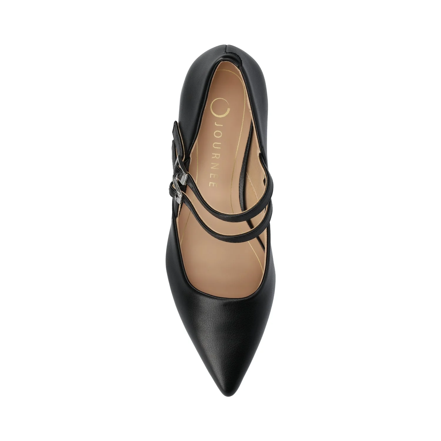 CARNATION MARY JANE PUMPS - Black - Image 4