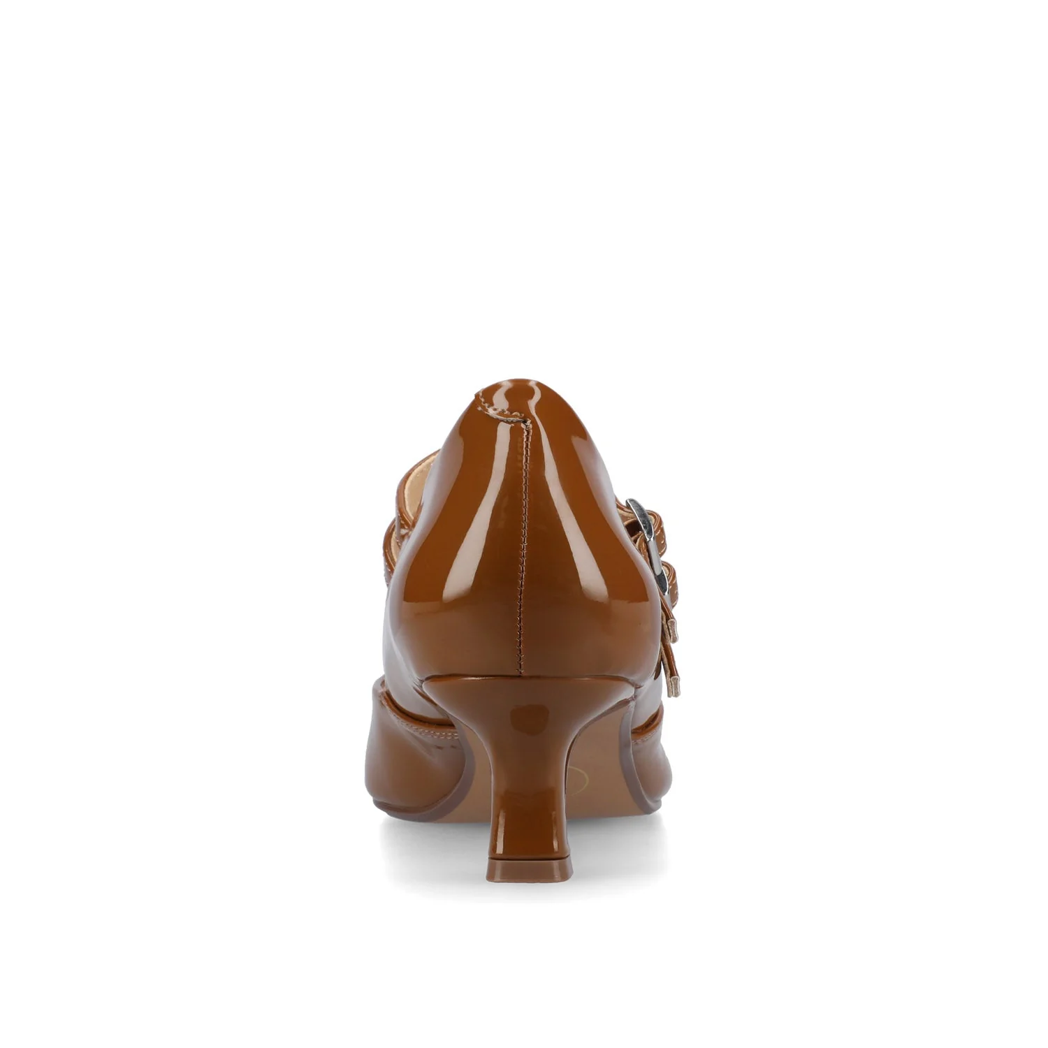 CARNATION MARY JANE PUMPS - Cognac - Image 6