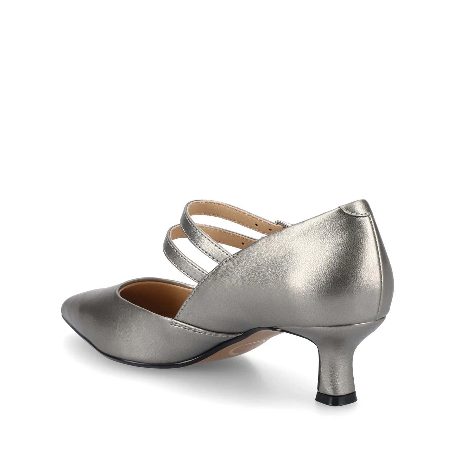 CARNATION MARY JANE PUMPS - Pewter - Image 3