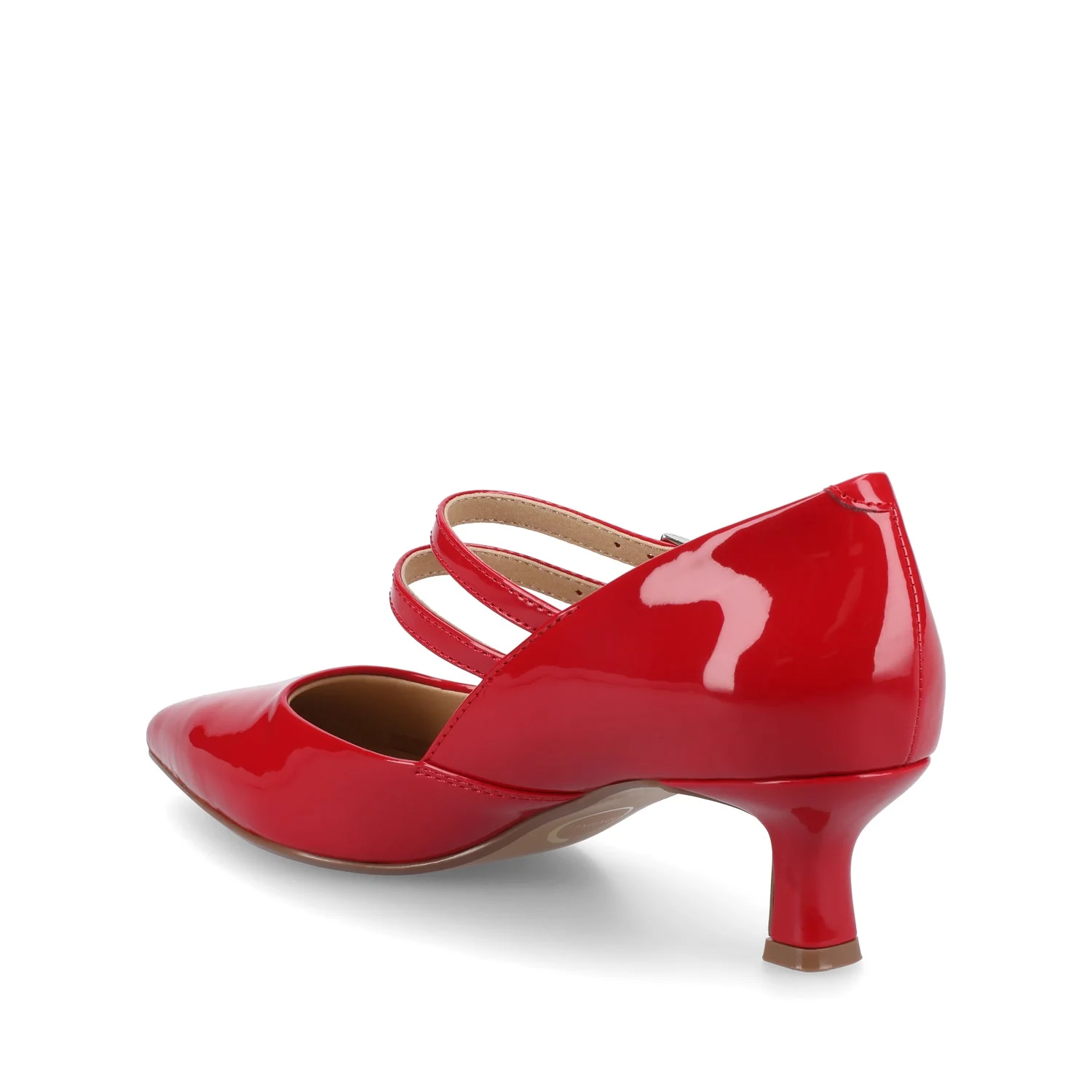 CARNATION MARY JANE PUMPS - Red - Image 3