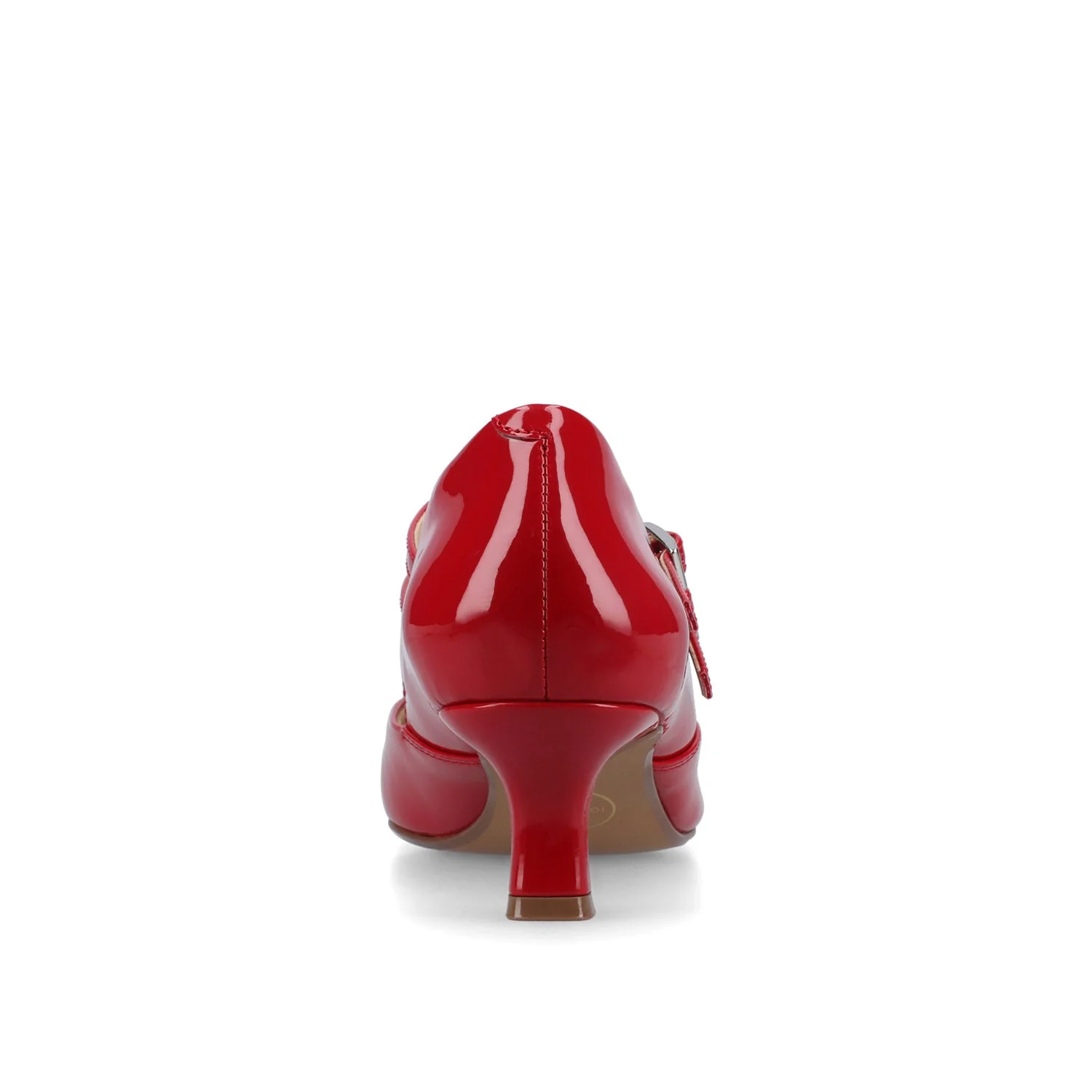 CARNATION MARY JANE PUMPS - Red - Image 6