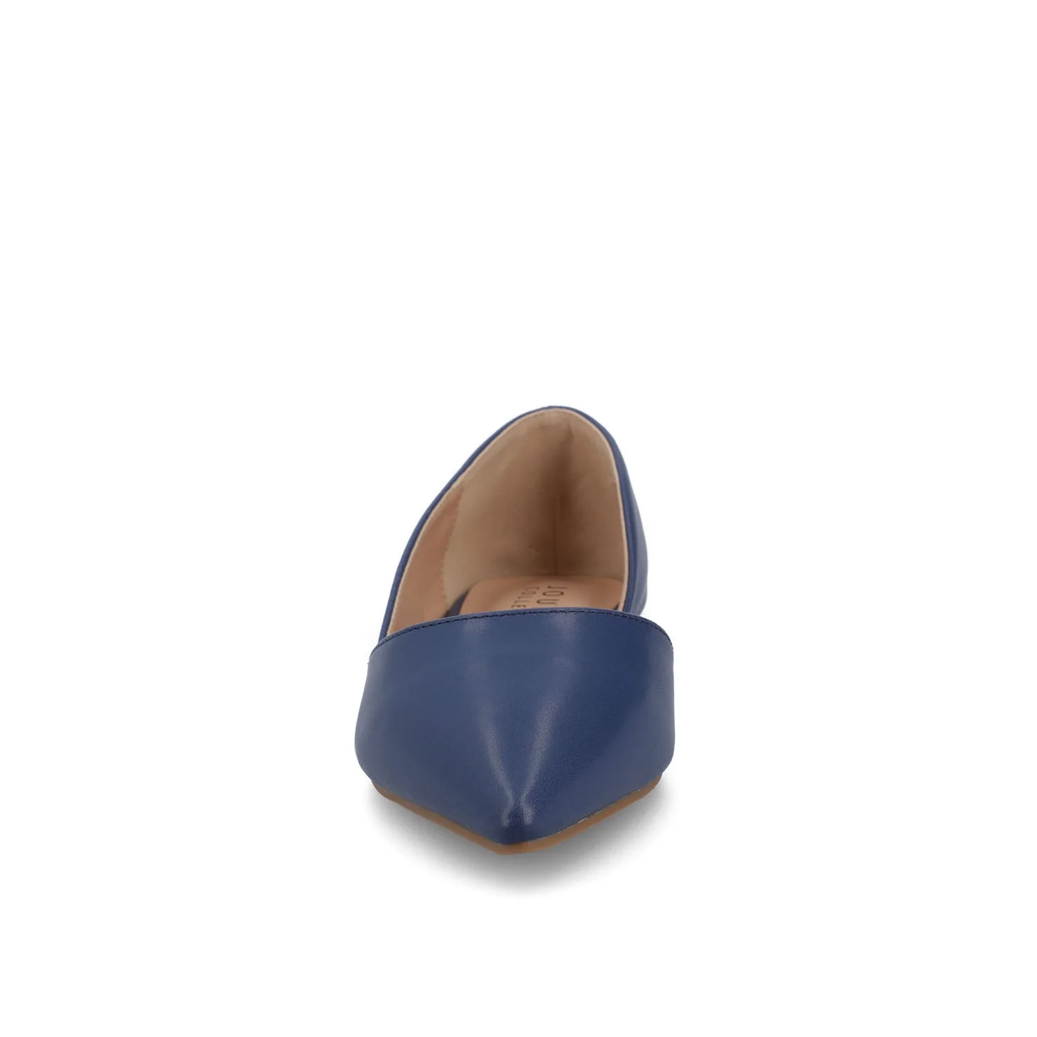 CORTNI D'ORSAY FLATS IN VEGAN LEATHER - Blue PU - Image 5