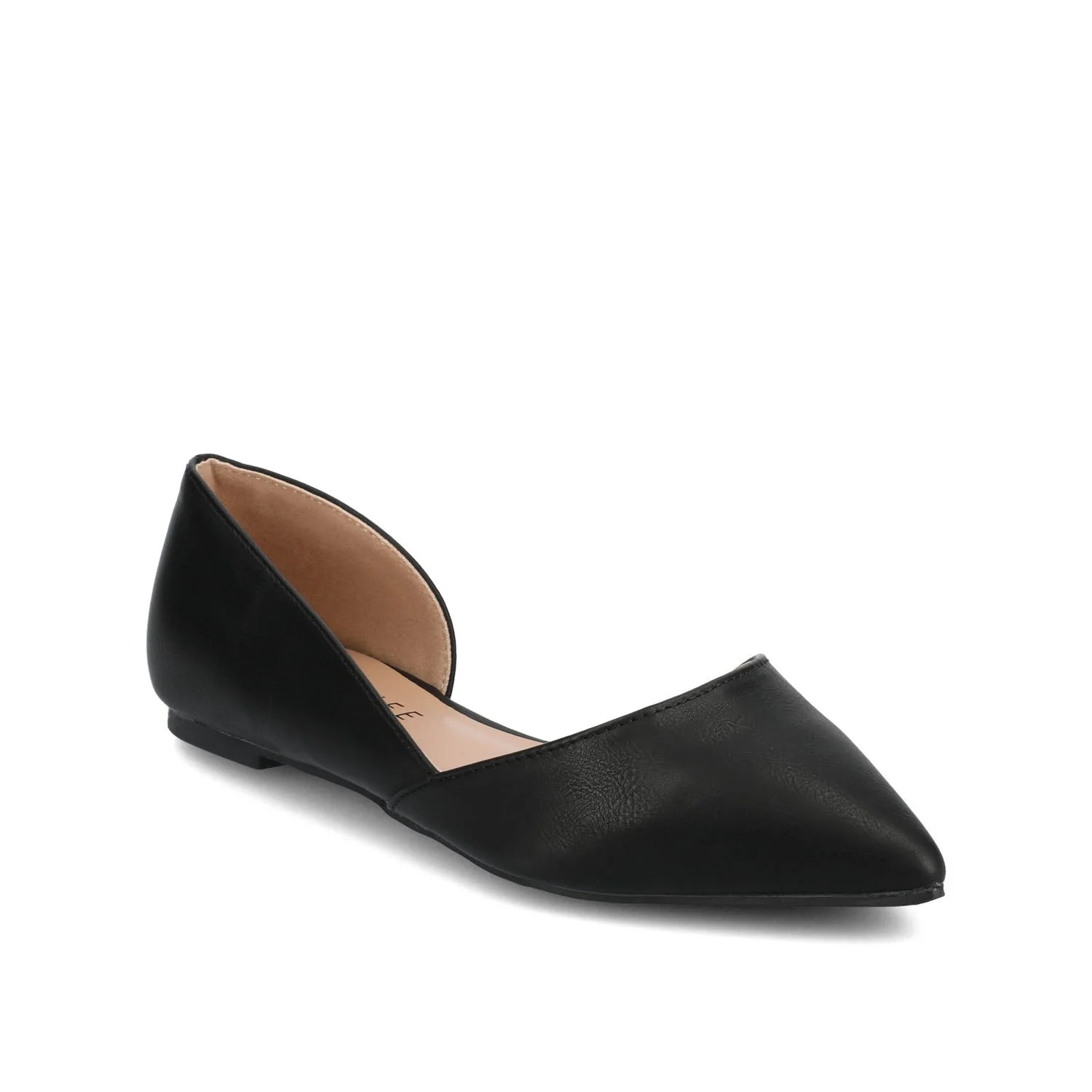 CORTNI D'ORSAY FLATS IN VEGAN LEATHER - Rose Gold PU - Image 10
