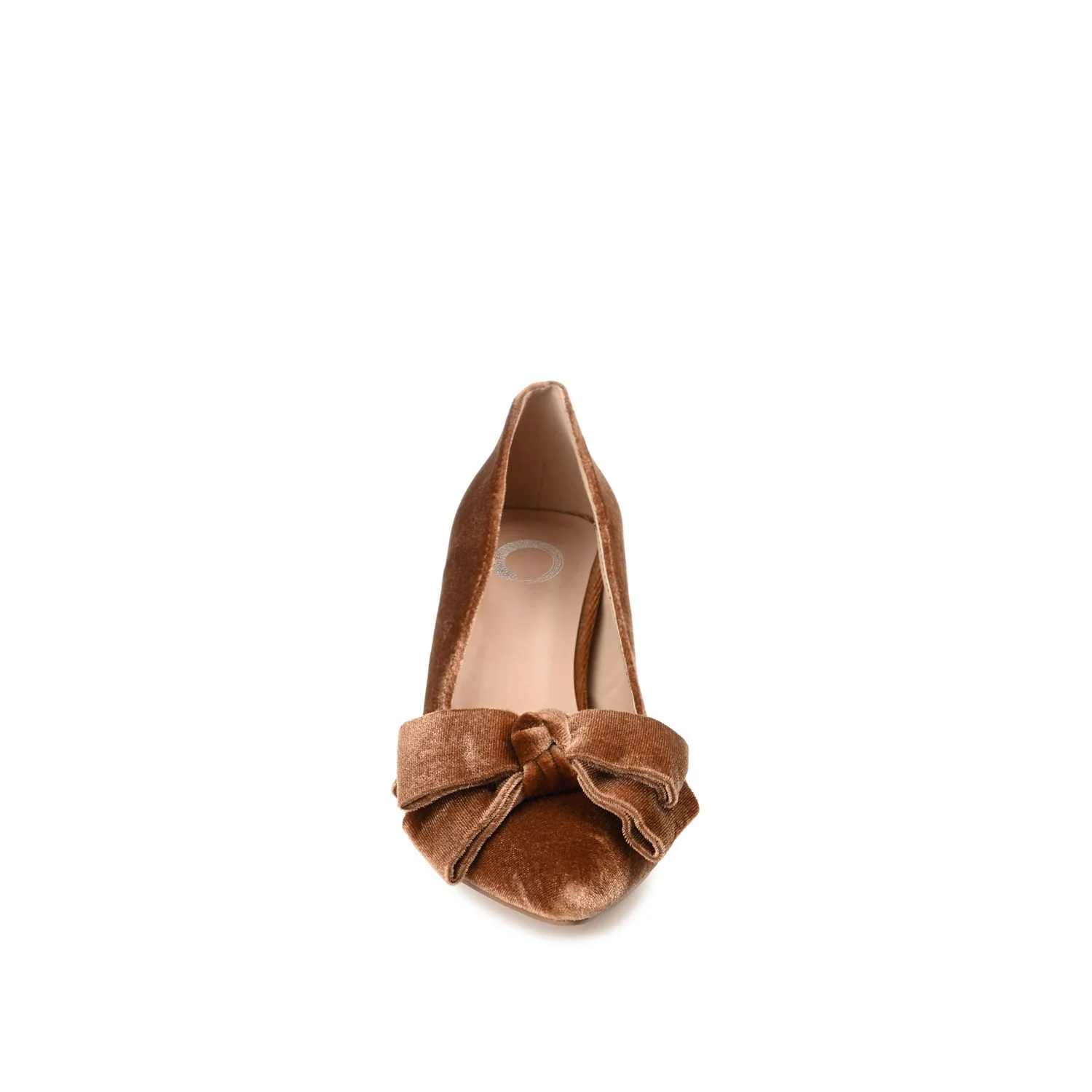 CRYSTOL STILETTO PUMP HEELS IN WIDE - Brown - Image 5