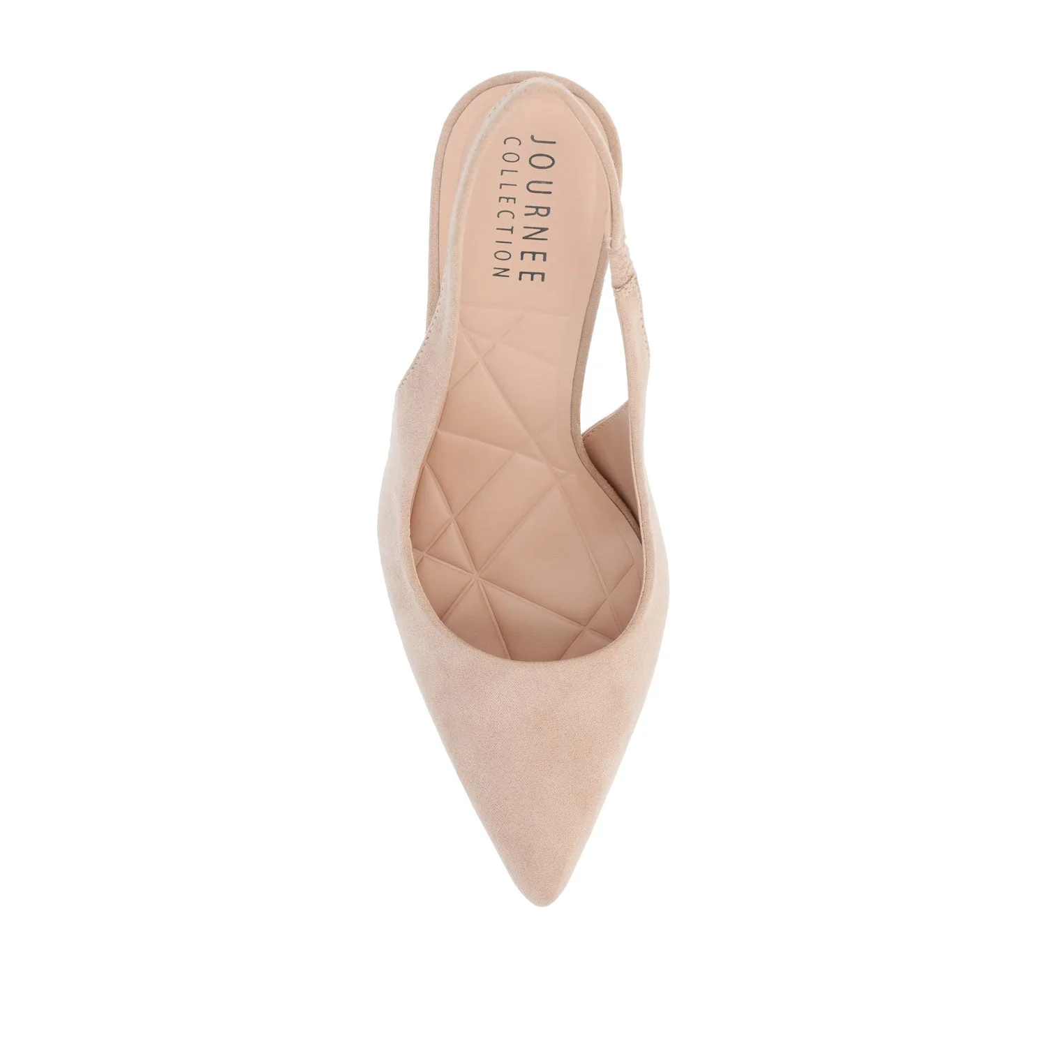 ELENNEY STILETTO HEELS IN WIDE - Nude Suede - Image 4