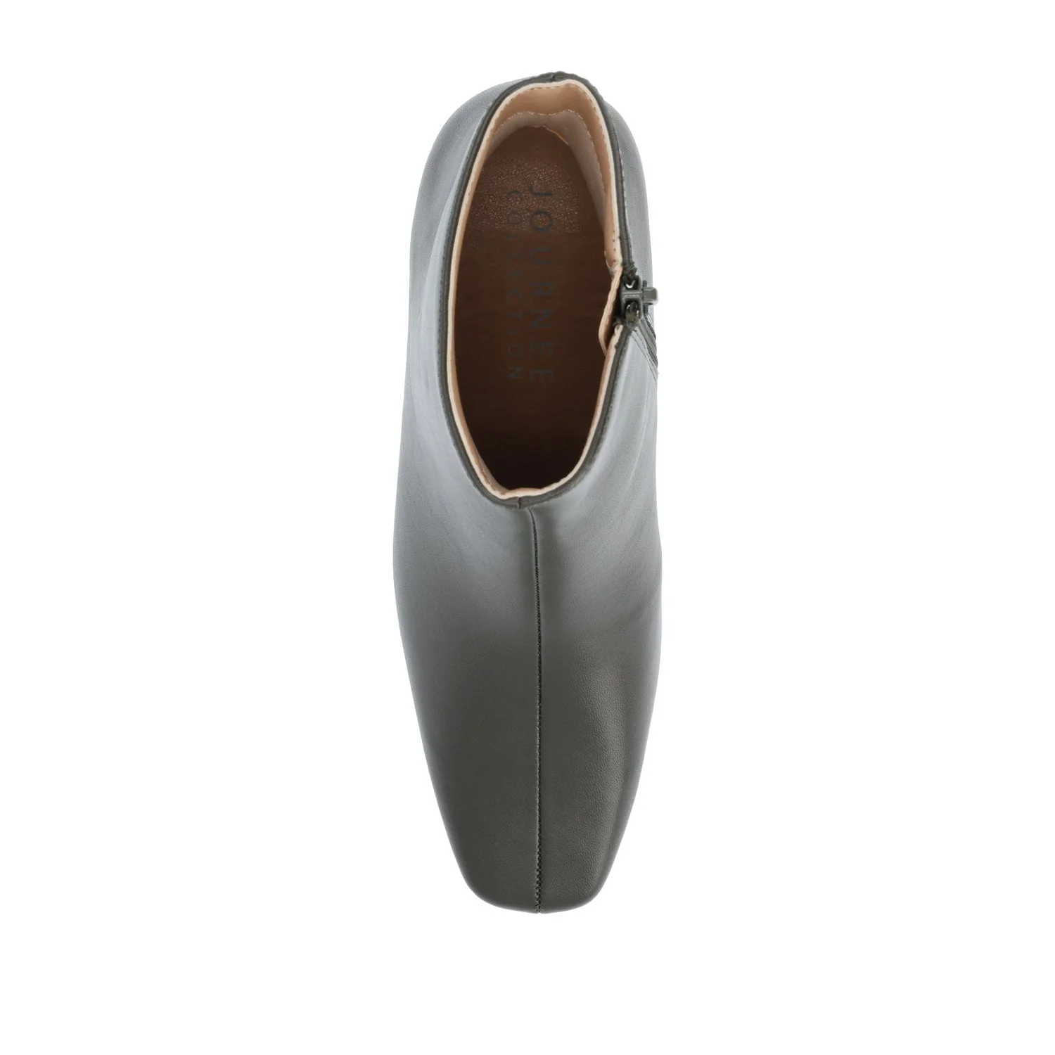 HAYLINN VEGAN LEATHER BOOTIES IN WIDE - Green PU - Image 6