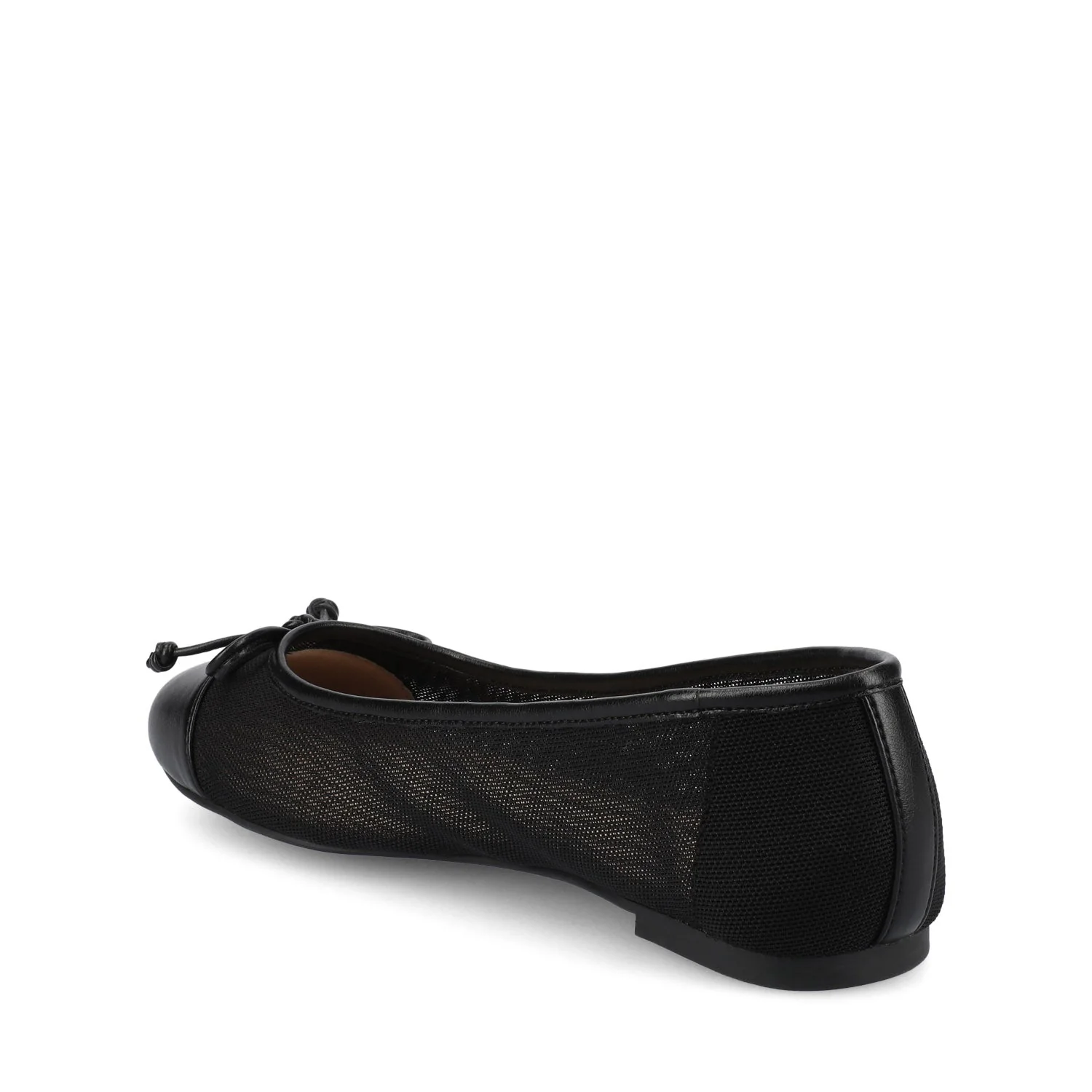 KAIAH CAPTOE BALLET FLATS - Black Mesh - Image 4