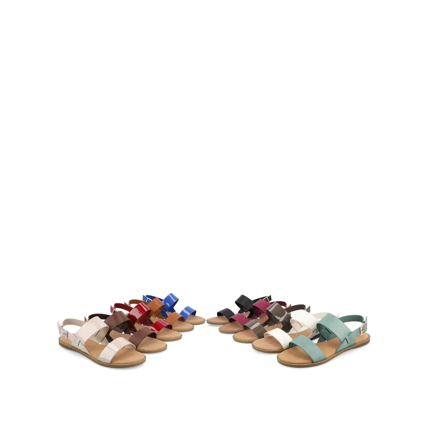 LAVINE MULTI STRAP SANDALS IN STATEMENT - Raspberry - Image 12