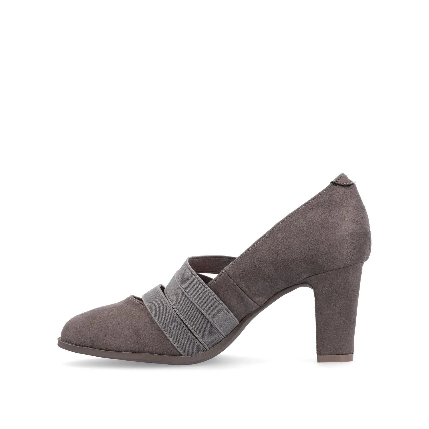 LOREN MARY JANE PUMP HEELS IN NARROW - Grey - Image 3