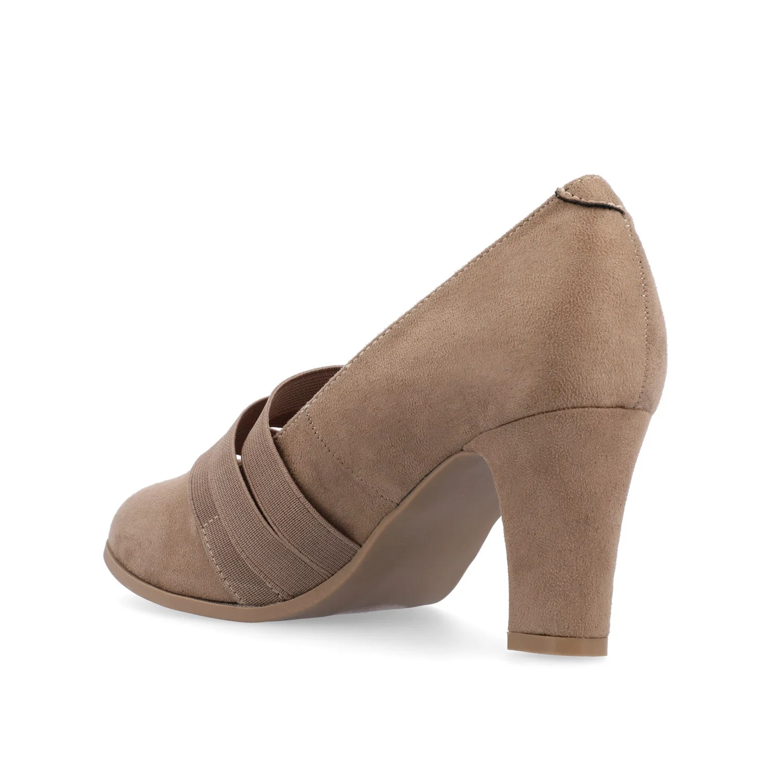 LOREN MARY JANE PUMP HEELS IN NARROW - Taupe - Image 4