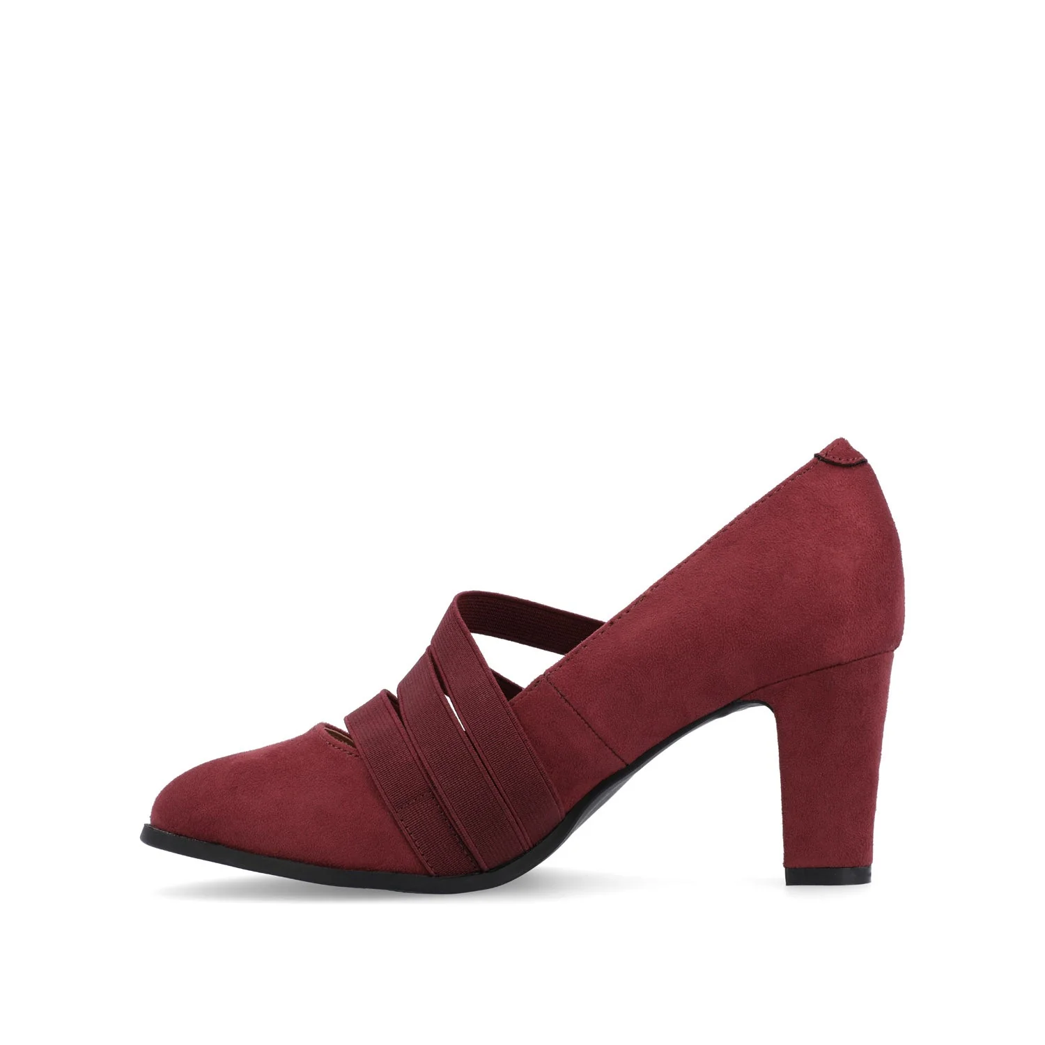 LOREN MARY JANE PUMP HEELS IN NARROW - Wine - Image 3