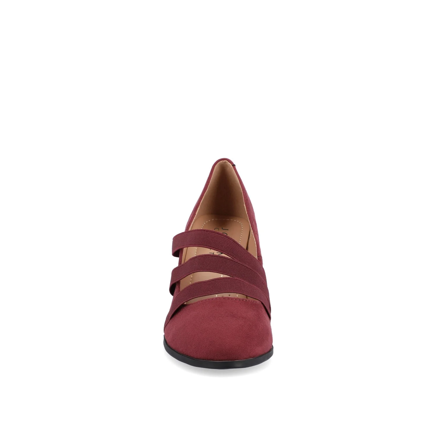LOREN MARY JANE PUMP HEELS IN NARROW - Wine - Image 5