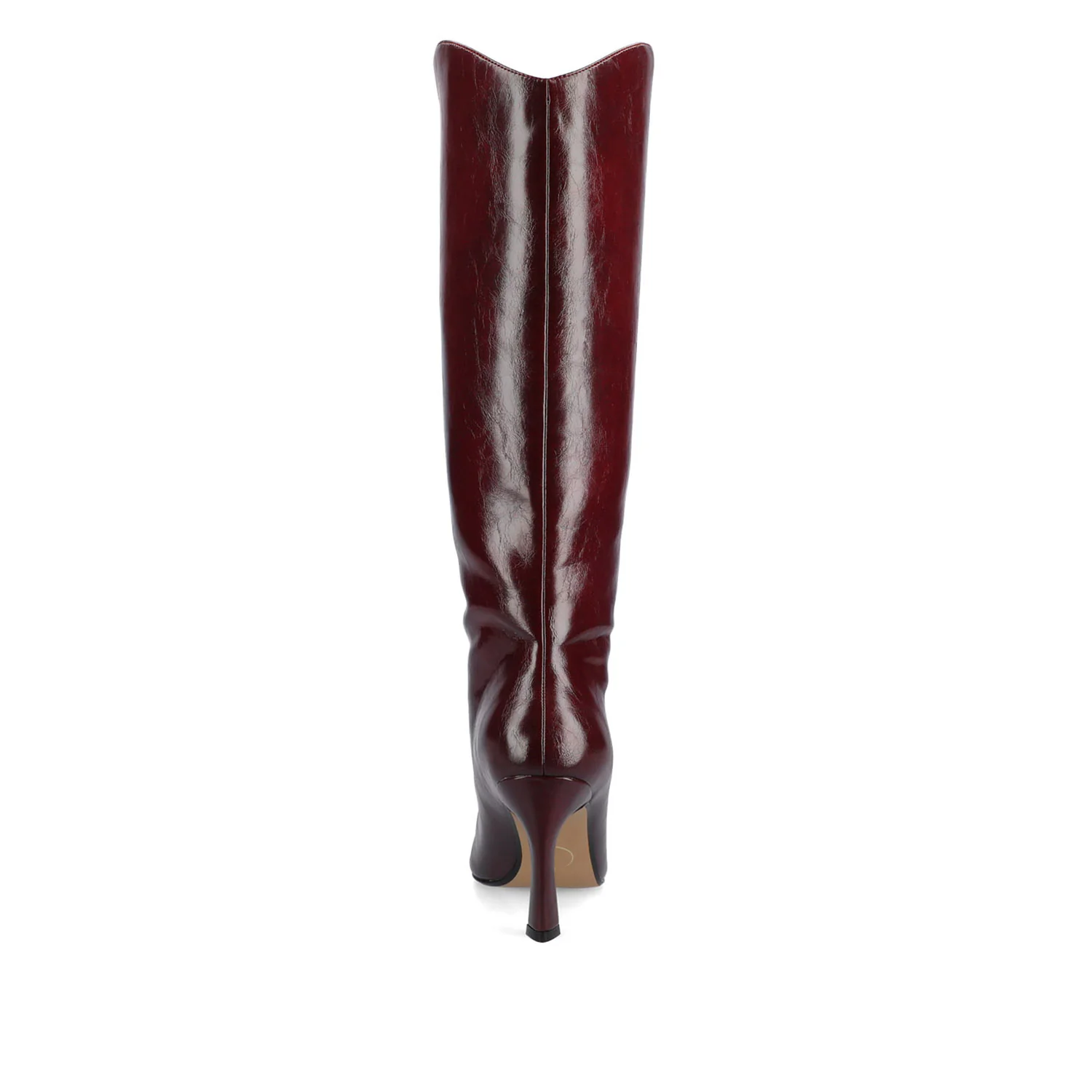 REHELA BOOTS IN WIDE WIDTH & CALF - Oxblood Patent - Image 6