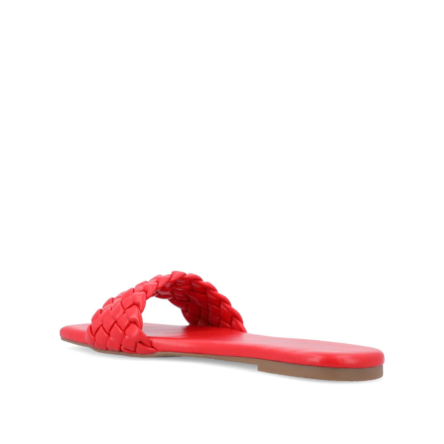 SAWYERR SLIDE SANDALS IN STATEMENT - Red - Image 4