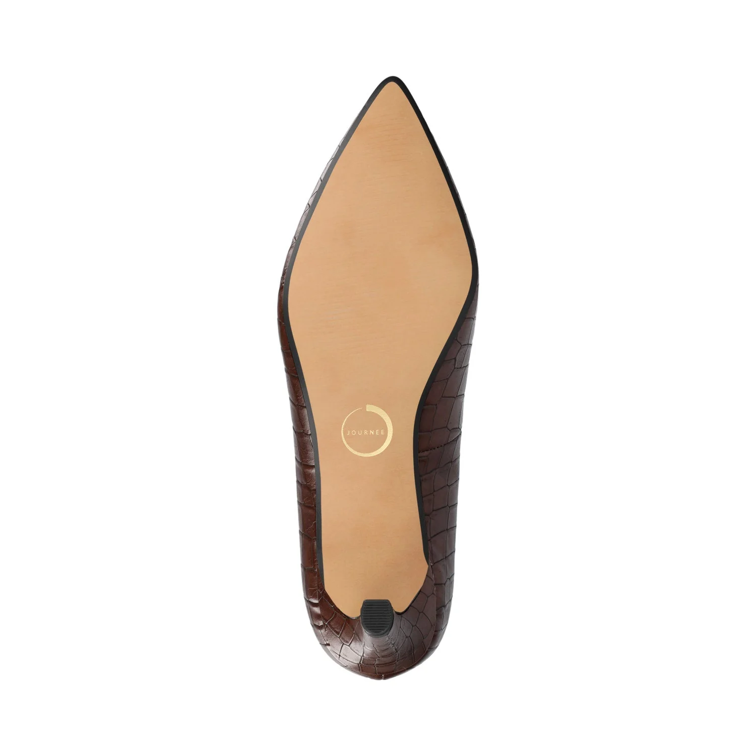 SCYLEE STILETTO PUMP HEELS - Brown - Image 5