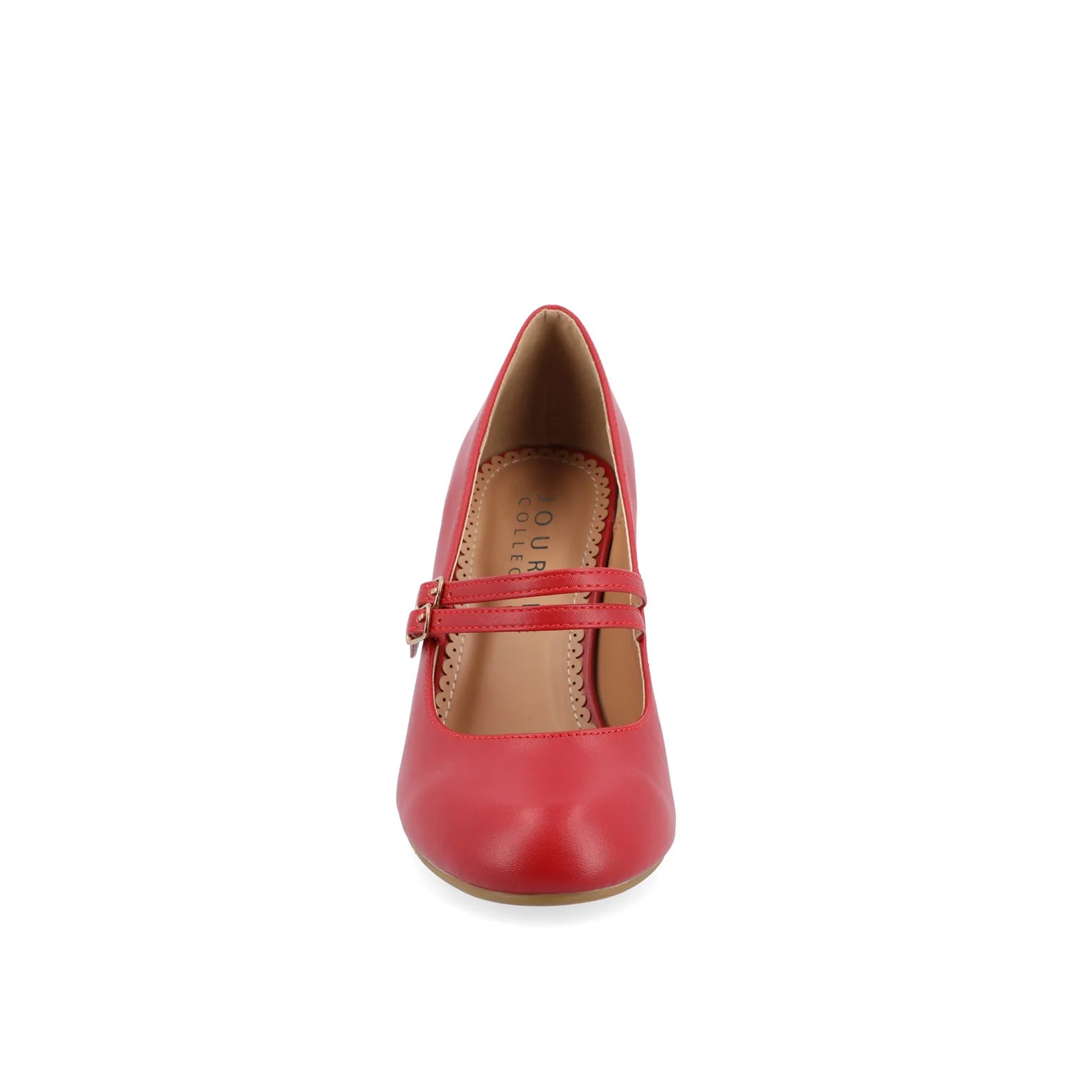 WINDY STATEMENT MARY JANE PUMP HEELS IN NARROW - Red - Image 5